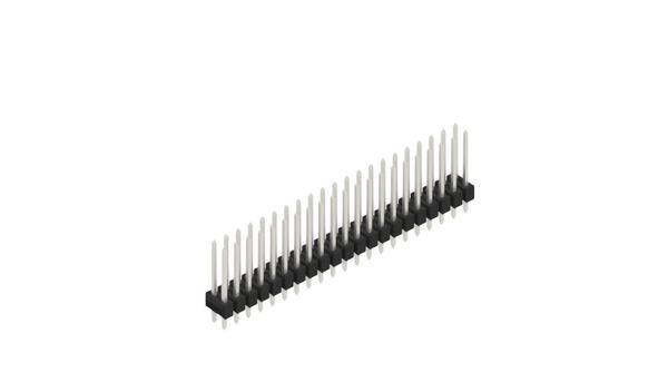 Fischer Elektronik Stiftleiste (Standard) Anzahl Reihen: 2 10055414 10St.
