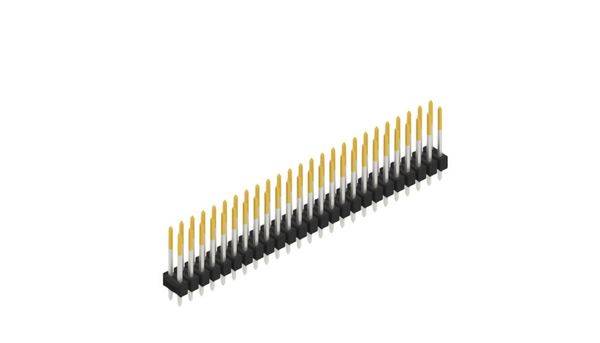 Fischer Elektronik Stiftleiste (Standard) Anzahl Reihen: 2 10055425 10St.