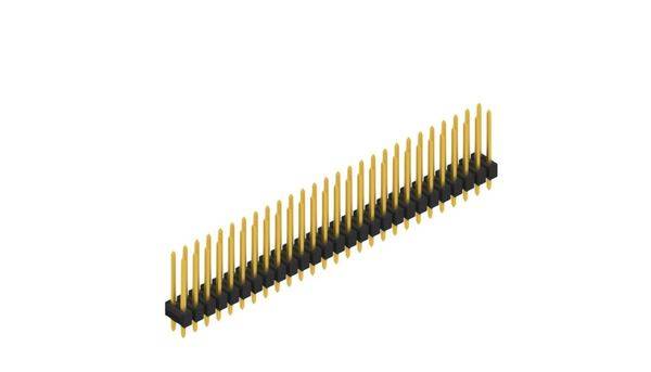 Fischer Elektronik Stiftleiste (Standard) Anzahl Reihen: 2 SL2216454G 10St.