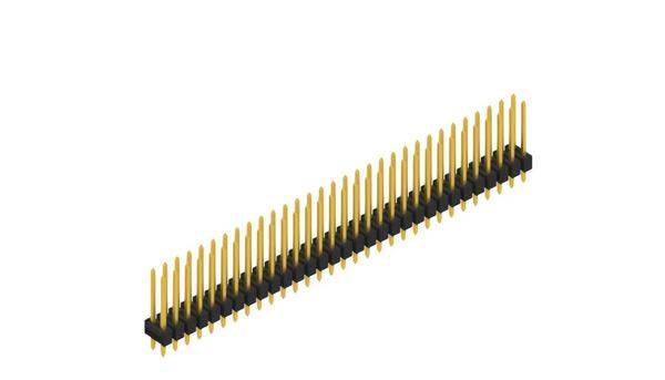 Fischer Elektronik Stiftleiste (Standard) Anzahl Reihen: 2 10055436 10St.