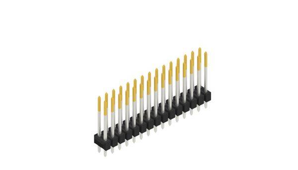Fischer Elektronik Stiftleiste (Standard) Anzahl Reihen: 2 10055495 10St.