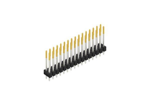 Fischer Elektronik Stiftleiste (Standard) Anzahl Reihen: 2 10055498 10St.