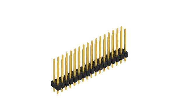 Fischer Elektronik Stiftleiste (Standard) Anzahl Reihen: 2 10055500 10St.