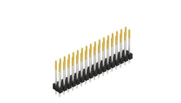 Fischer Elektronik Stiftleiste (Standard) Anzahl Reihen: 2 10055501 10St.