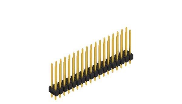 Fischer Elektronik Stiftleiste (Standard) Anzahl Reihen: 2 10055503 10St.