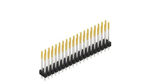 Fischer Elektronik Stiftleiste (Standard) Anzahl Reihen: 2 10055507 10St.