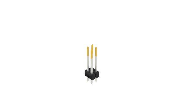 Fischer Elektronik Stiftleiste (Standard) Anzahl Reihen: 2 10171878 10St.