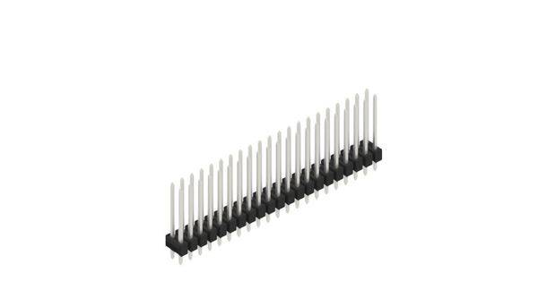 Fischer Elektronik Stiftleiste (Standard) Anzahl Reihen: 2 10055515 10St.