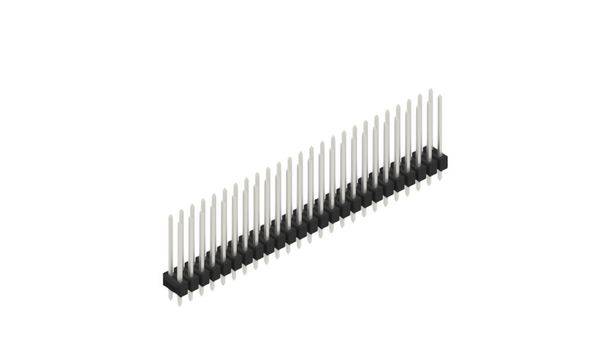 Fischer Elektronik Stiftleiste (Standard) Anzahl Reihen: 2 10055528 10St.