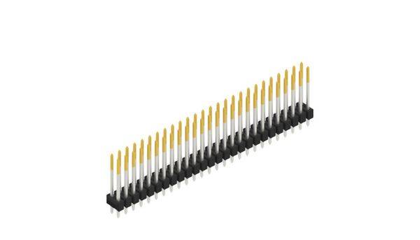 Fischer Elektronik Stiftleiste (Standard) Anzahl Reihen: 2 10055531 10St.