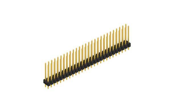 Fischer Elektronik Stiftleiste (Standard) Anzahl Reihen: 2 10055533 10St.