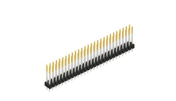 Fischer Elektronik Stiftleiste (Standard) Anzahl Reihen: 2 10055534 10St.