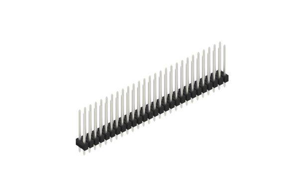 Fischer Elektronik Stiftleiste (Standard) Anzahl Reihen: 2 10055535 10St.
