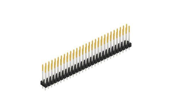 Fischer Elektronik Stiftleiste (Standard) Anzahl Reihen: 2 10055537 10St.