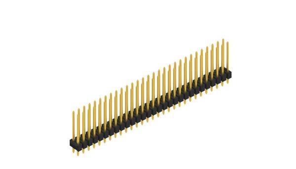 Fischer Elektronik Stiftleiste (Standard) Anzahl Reihen: 2 10055539 10St.