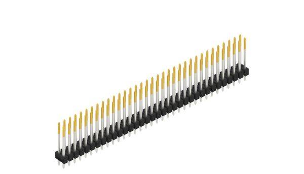 Fischer Elektronik Stiftleiste (Standard) Anzahl Reihen: 2 10055555 10St.