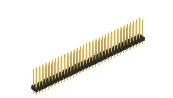 Fischer Elektronik Stiftleiste (Standard) Anzahl Reihen: 2 10055557 10St.