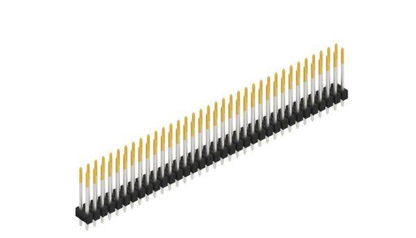 Fischer Elektronik Stiftleiste (Standard) Anzahl Reihen: 2 10055558 10St.