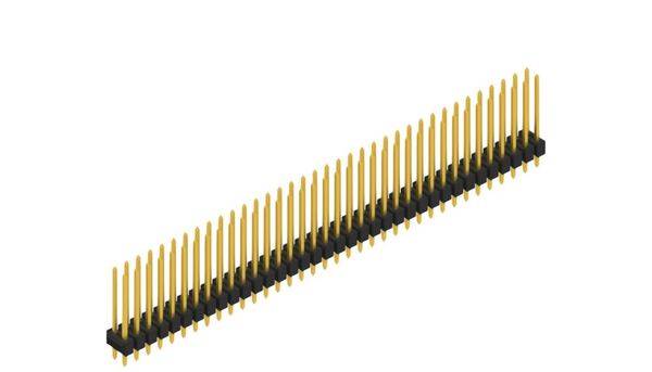 Fischer Elektronik Stiftleiste (Standard) Anzahl Reihen: 2 10055560 10St.