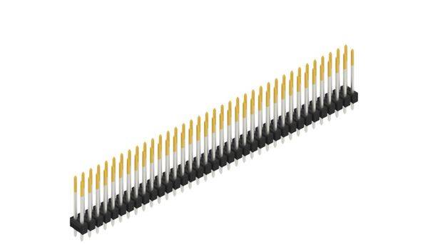 Fischer Elektronik Stiftleiste (Standard) Anzahl Reihen: 2 10055561 10St.