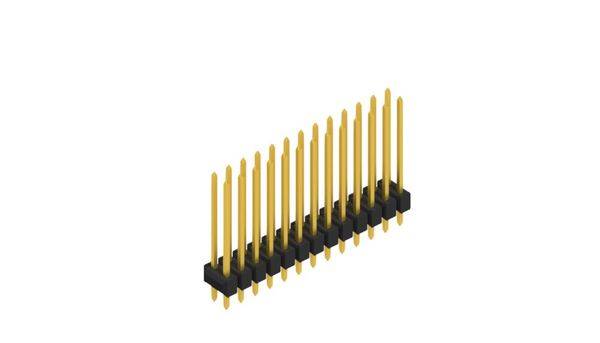 Fischer Elektronik Stiftleiste (Standard) Anzahl Reihen: 2 10055598 10St.