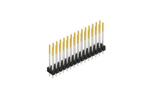 Fischer Elektronik Stiftleiste (Standard) Anzahl Reihen: 2 10055605 10St.