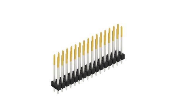 Fischer Elektronik Stiftleiste (Standard) Anzahl Reihen: 2 10055609 10St.