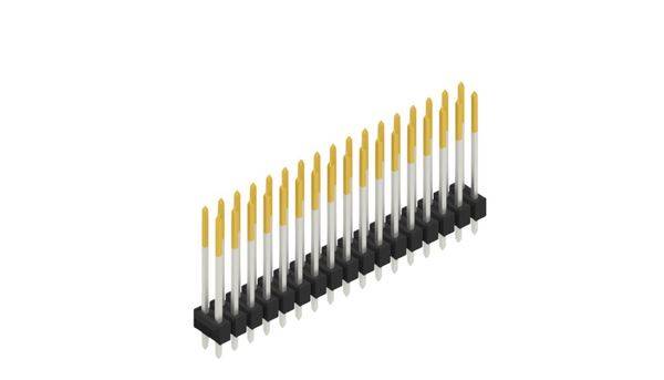 Fischer Elektronik Stiftleiste (Standard) Anzahl Reihen: 2 10055612 10St.