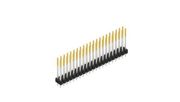 Fischer Elektronik Stiftleiste (Standard) Anzahl Reihen: 2 10055624 10St.