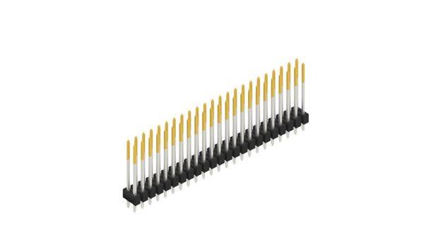 Fischer Elektronik Stiftleiste (Standard) Anzahl Reihen: 2 10055630 10St.