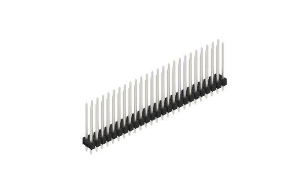 Fischer Elektronik Stiftleiste (Standard) Anzahl Reihen: 2 10055637 10St.