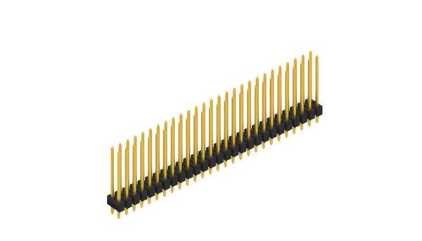 Fischer Elektronik Stiftleiste (Standard) Anzahl Reihen: 2 10055641 10St.