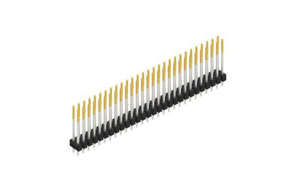 Fischer Elektronik Stiftleiste (Standard) Anzahl Reihen: 2 10055644 10St.