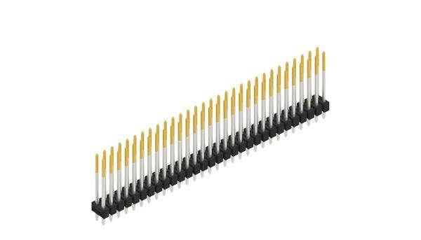 Fischer Elektronik Stiftleiste (Standard) Anzahl Reihen: 2 SL2221460S 10St.