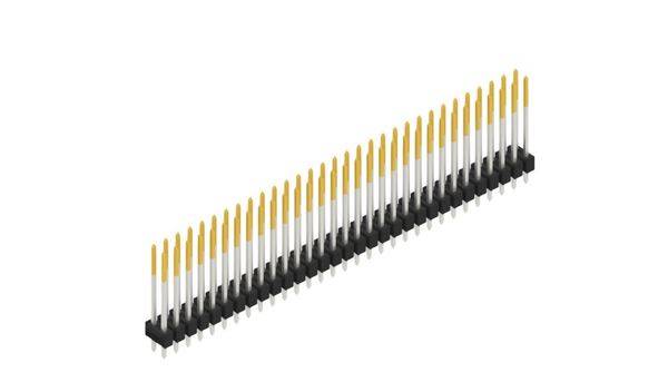 Fischer Elektronik Stiftleiste (Standard) Anzahl Reihen: 2 10055652 10St.