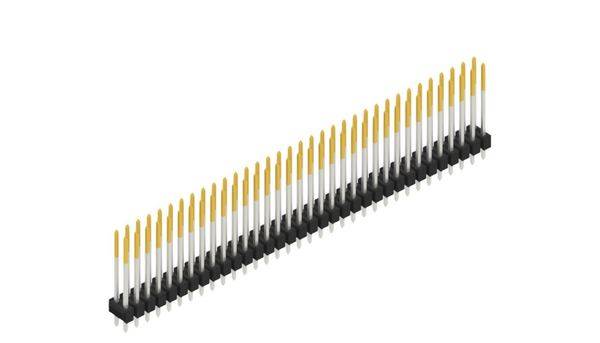 Fischer Elektronik Stiftleiste (Standard) Anzahl Reihen: 2 10055660 10St.