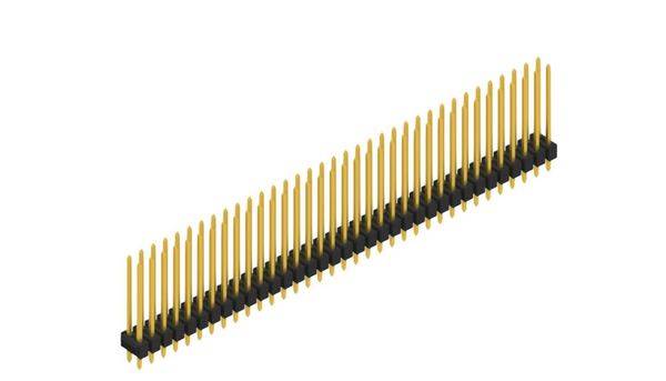 Fischer Elektronik Stiftleiste (Standard) Anzahl Reihen: 2 10055662 10St.