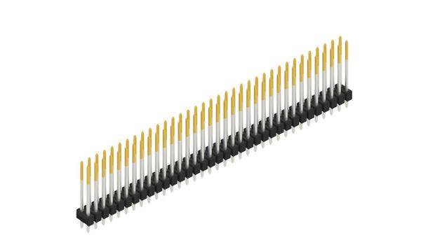 Fischer Elektronik Stiftleiste (Standard) Anzahl Reihen: 2 10055663 10St.