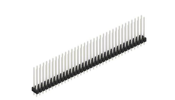 Fischer Elektronik Stiftleiste (Standard) Anzahl Reihen: 2 10055664 10St.