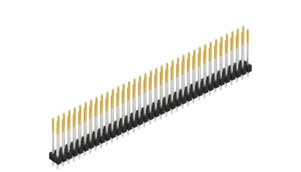 Fischer Elektronik Stiftleiste (Standard) Anzahl Reihen: 2 10055666 10St.