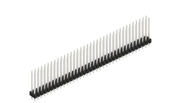 Fischer Elektronik Stiftleiste (Standard) Anzahl Reihen: 2 10055667 10St.