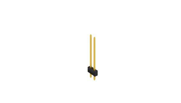 Fischer Elektronik Stiftleiste (Standard) Anzahl Reihen: 2 10055668 10St.