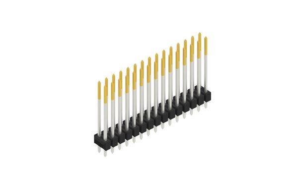 Fischer Elektronik Stiftleiste (Standard) Anzahl Reihen: 2 10055711 10St.