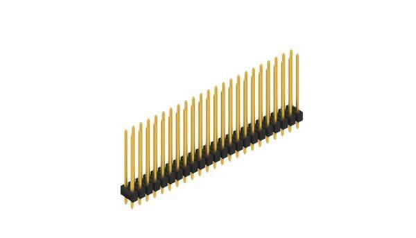Fischer Elektronik Stiftleiste (Standard) Anzahl Reihen: 2 10055736 10St.