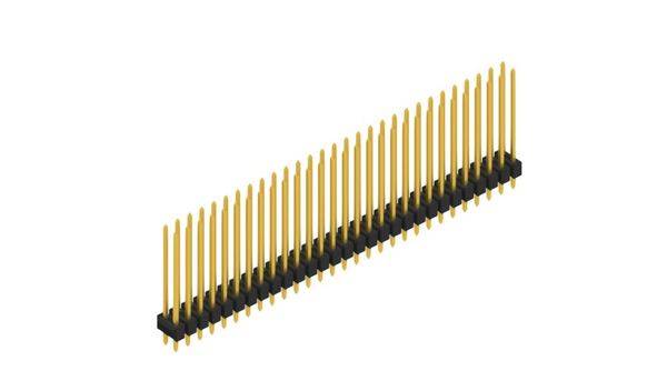 Fischer Elektronik Stiftleiste (Standard) Anzahl Reihen: 2 10055754 10St.