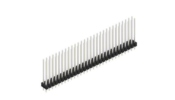Fischer Elektronik Stiftleiste (Standard) Anzahl Reihen: 2 10055755 10St.