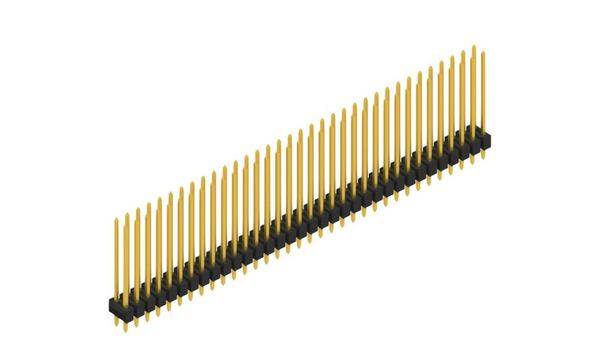 Fischer Elektronik Stiftleiste (Standard) Anzahl Reihen: 2 10055767 10St.