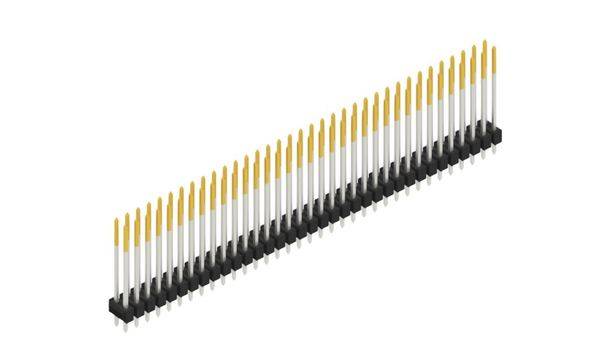 Fischer Elektronik Stiftleiste (Standard) Anzahl Reihen: 2 10055771 10St.
