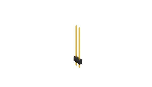Fischer Elektronik Stiftleiste (Standard) Anzahl Reihen: 2 10055776 10St.