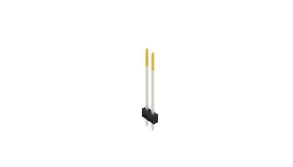 Fischer Elektronik Stiftleiste (Standard) Anzahl Reihen: 2 10055777 10St.